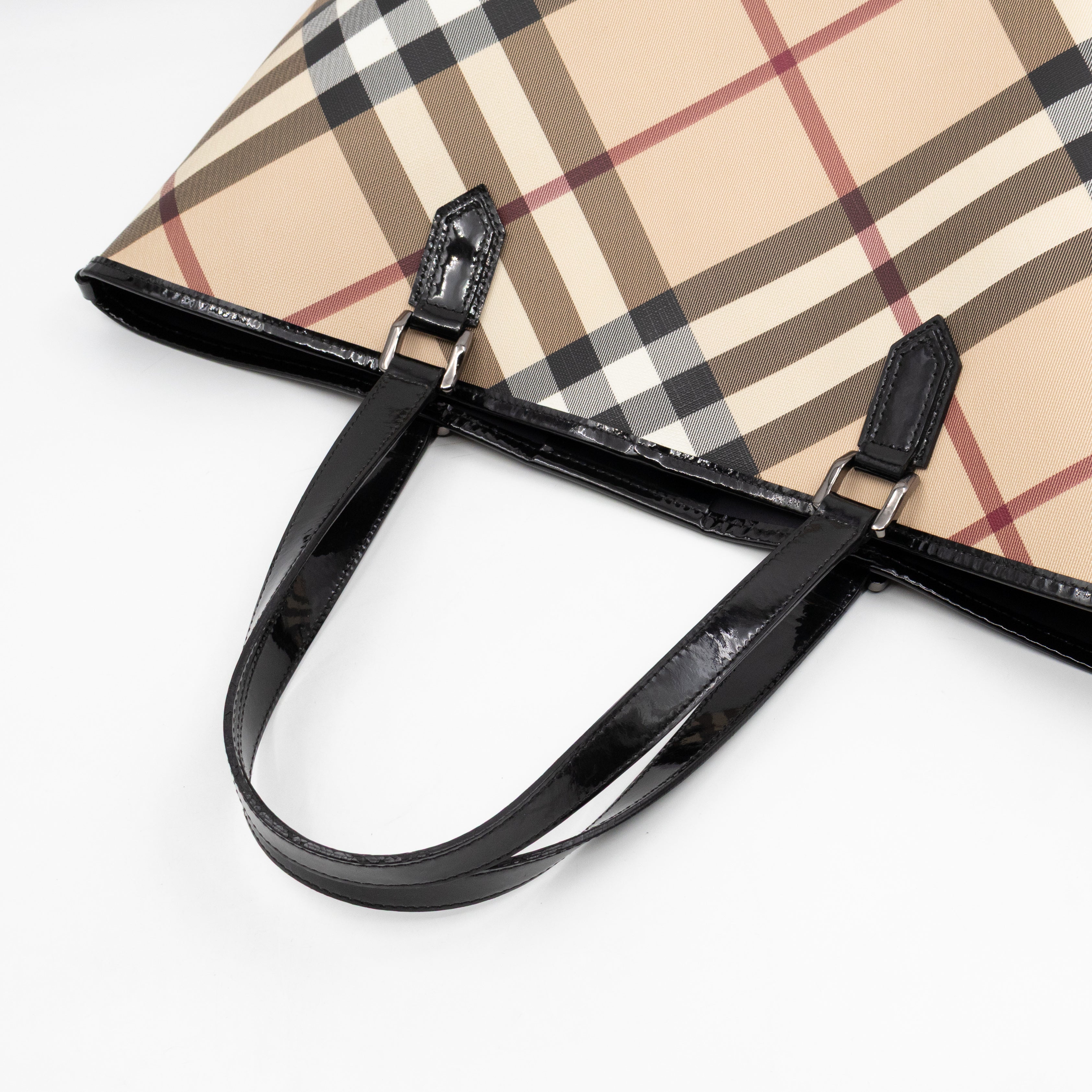 Nickie Tote with Pouch Supernova Check