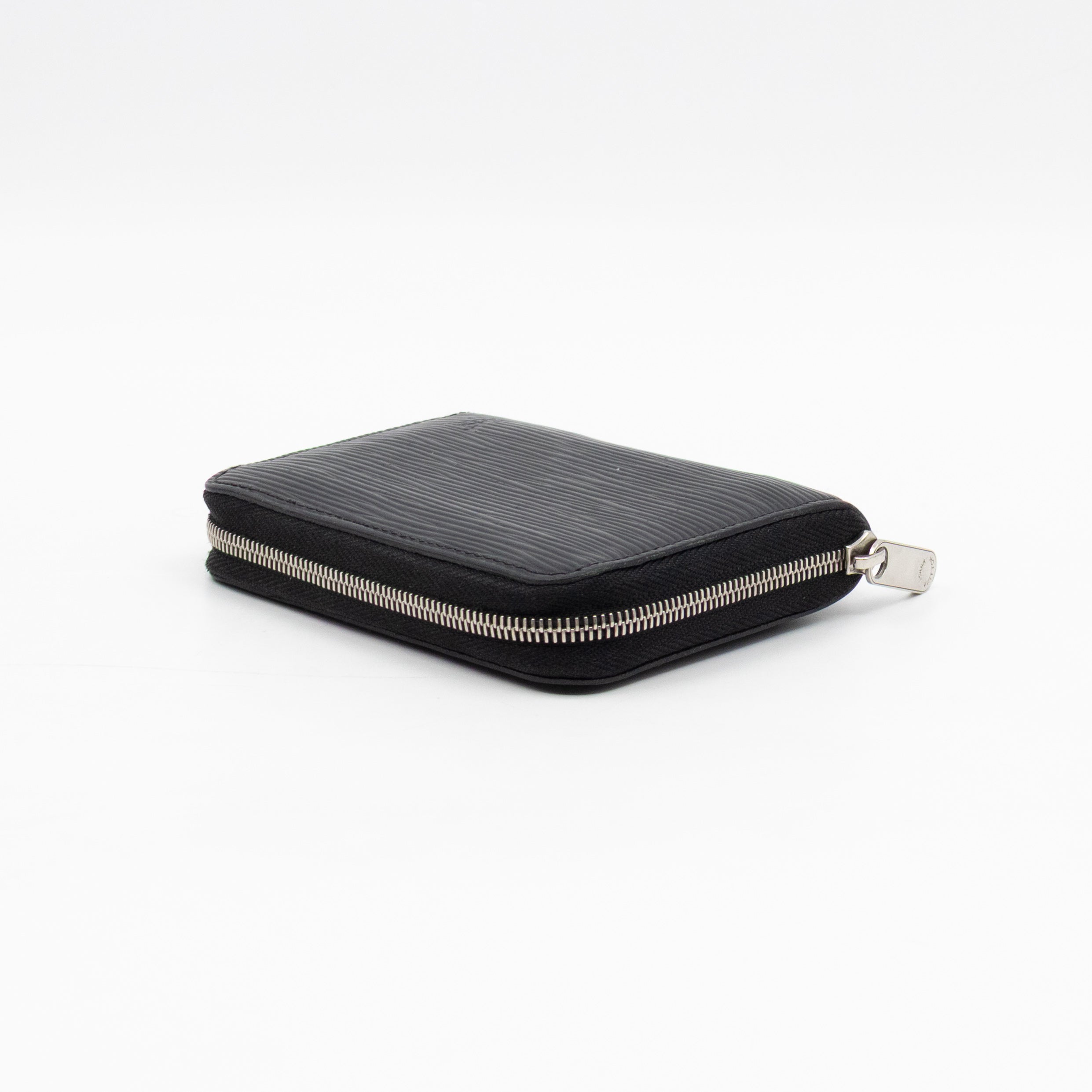 Zippy Coin Purse Black Epi Leather