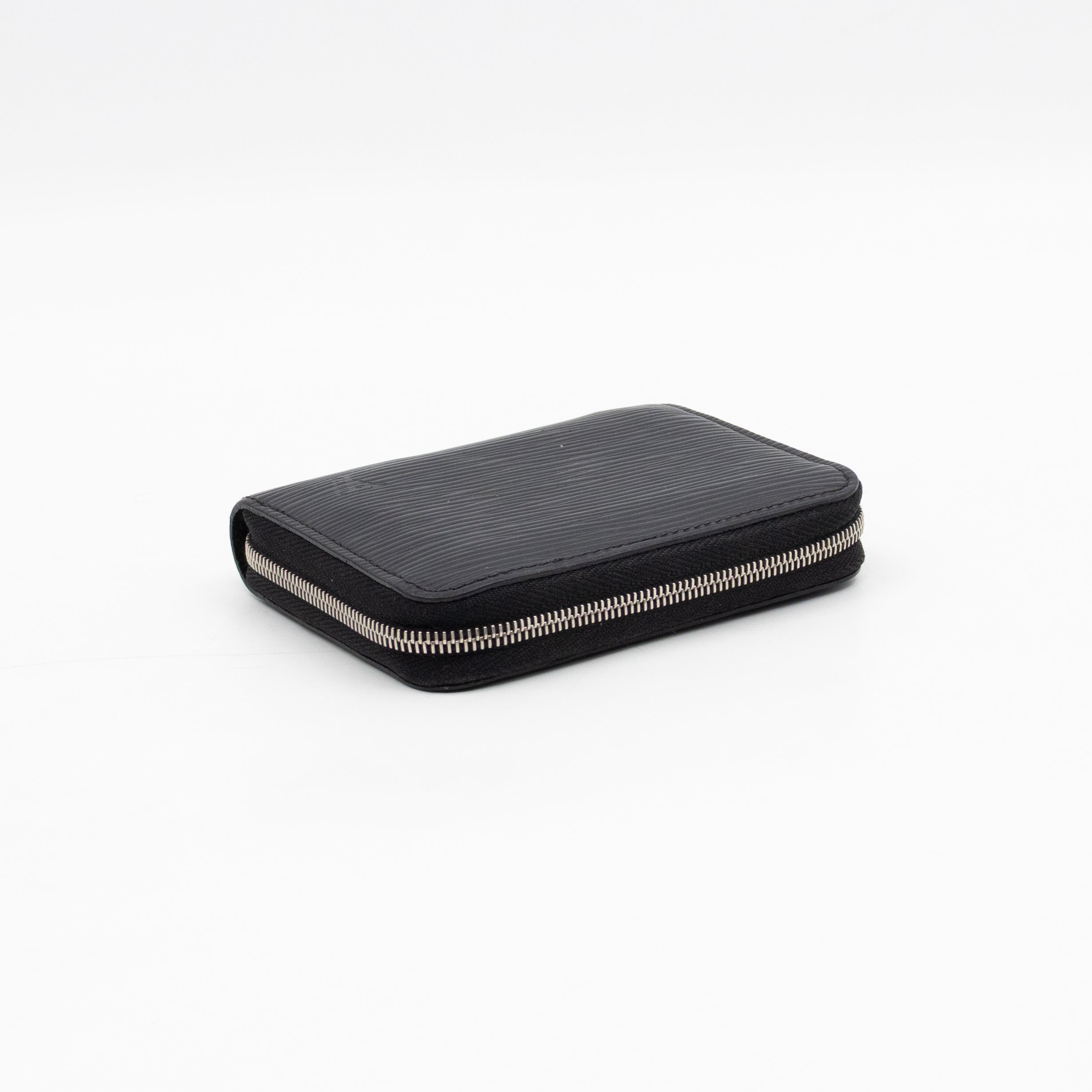 Zippy Coin Purse Black Epi Leather
