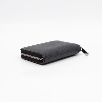 Zippy Coin Purse Black Epi Leather
