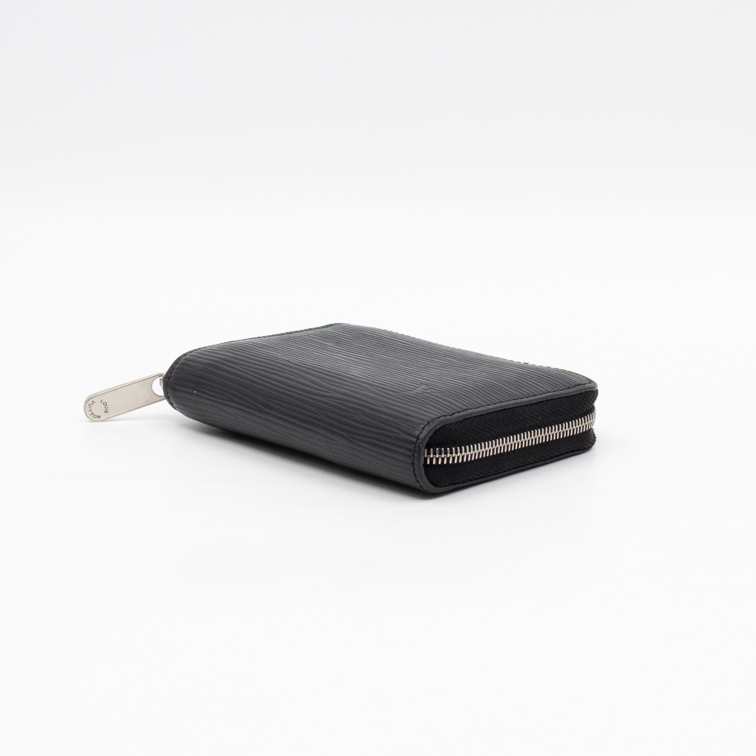 Zippy Coin Purse Black Epi Leather