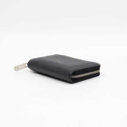 Zippy Coin Purse Black Epi Leather