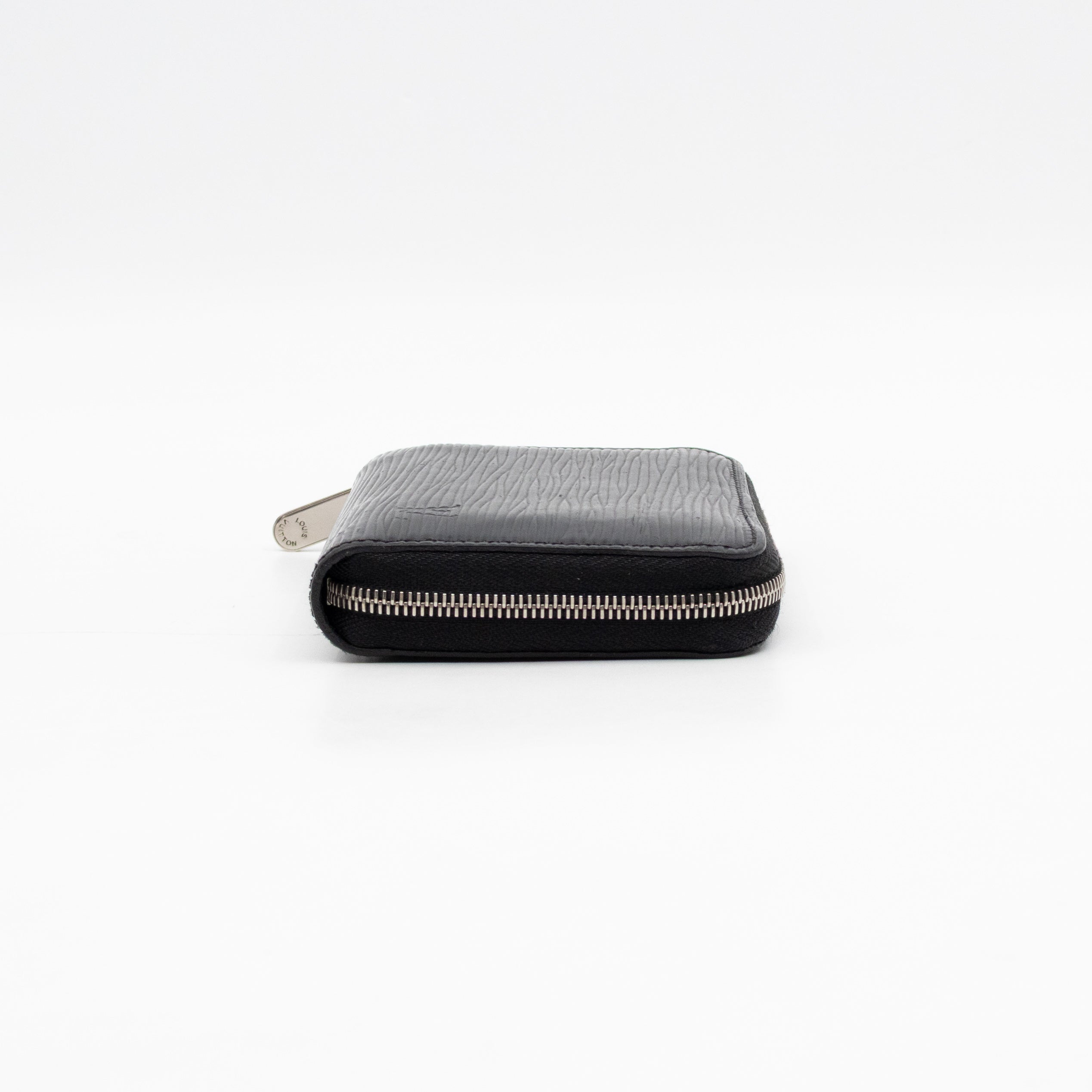 Zippy Coin Purse Black Epi Leather