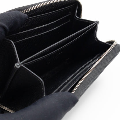 Zippy Coin Purse Black Epi Leather