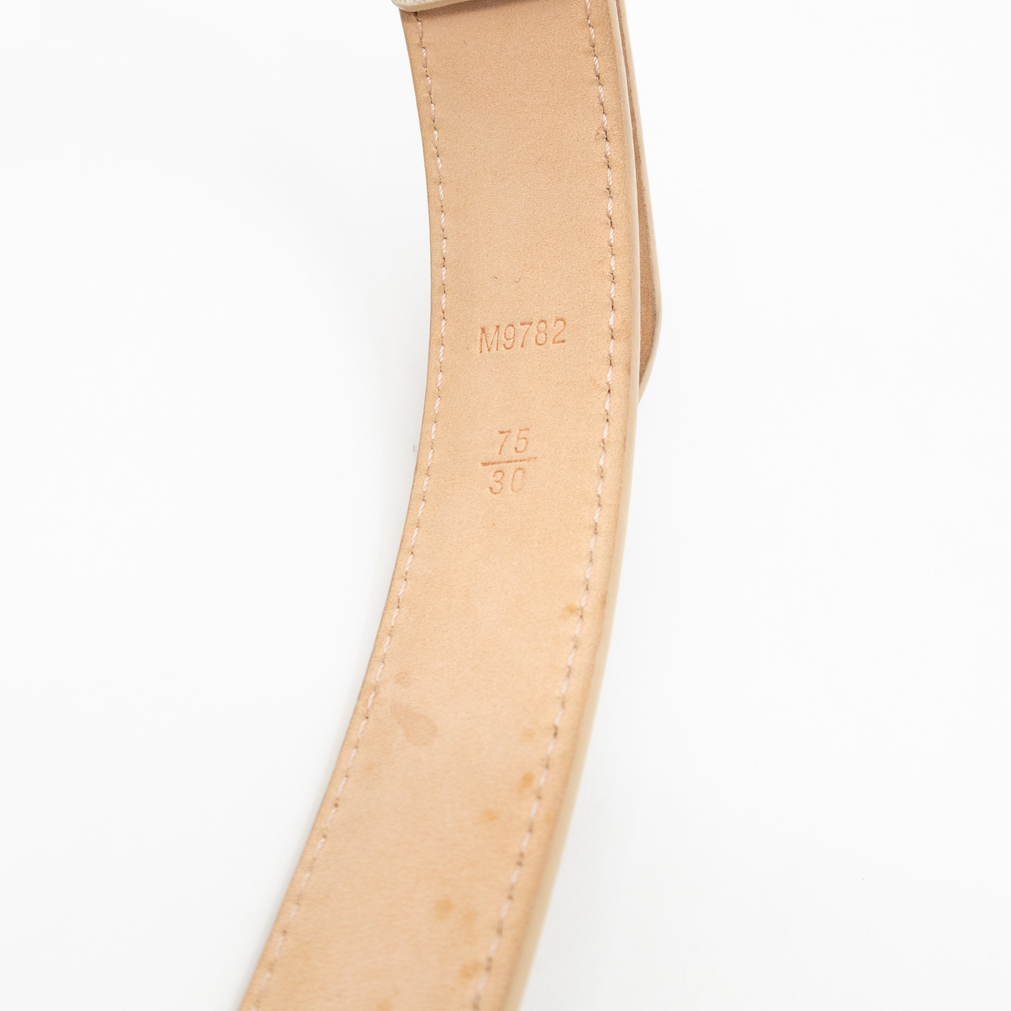 Ceinture Belt Mini Damier Azur 75 cm