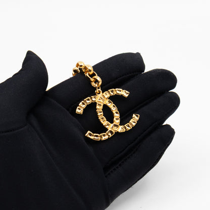 31 Rue Cambon Door CC Pendant Metal Chain Belt 90 cm Gold