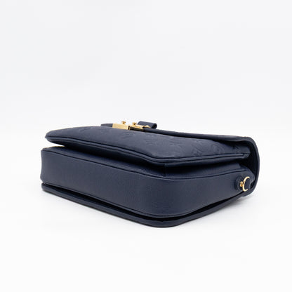Pochette Metis Navy Monogram Empreinte Leather