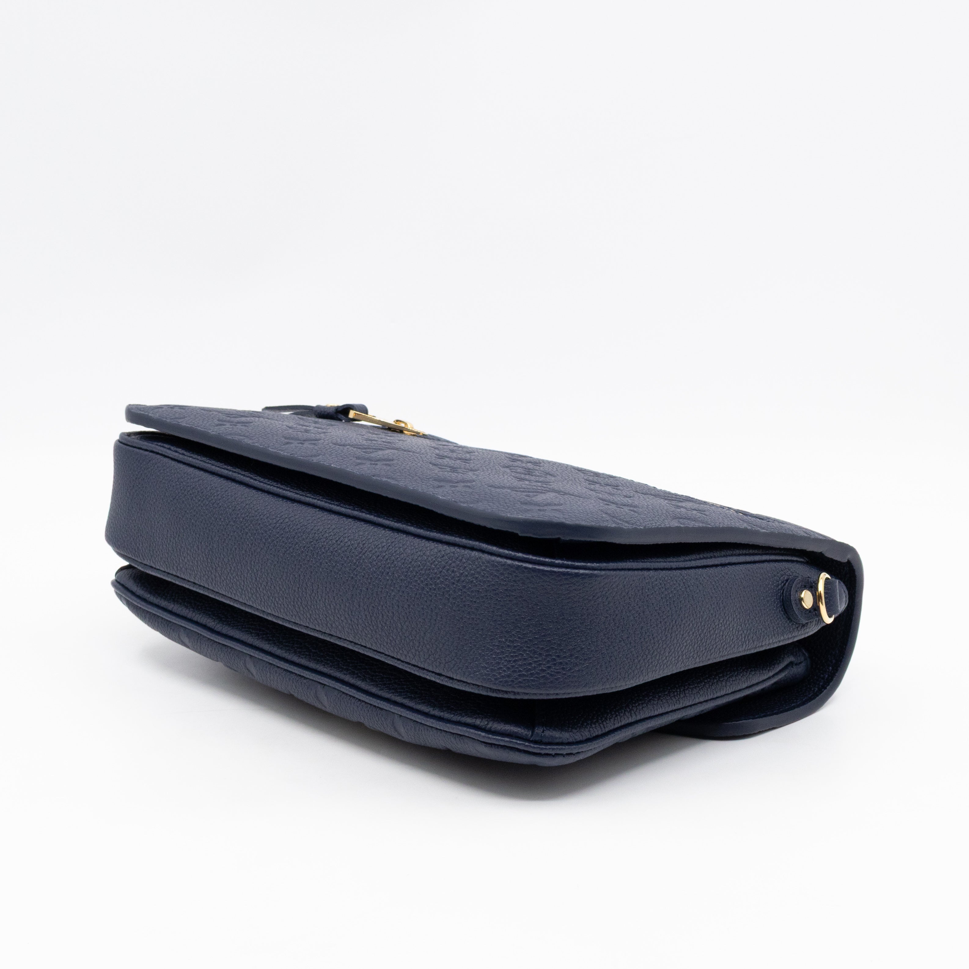 Pochette Metis Navy Monogram Empreinte Leather