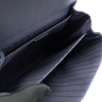 Pochette Metis Navy Monogram Empreinte Leather