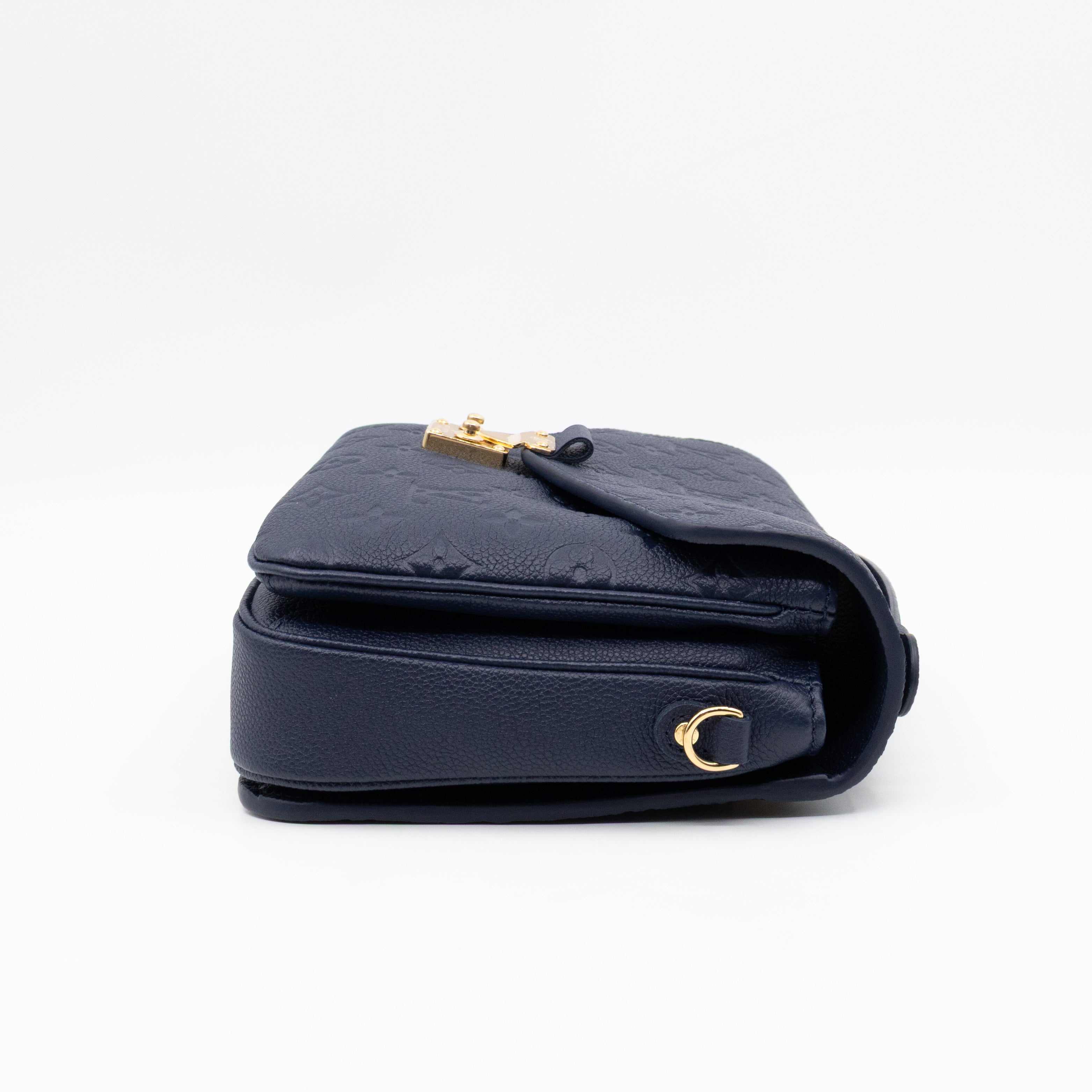 Pochette Metis Navy Monogram Empreinte Leather