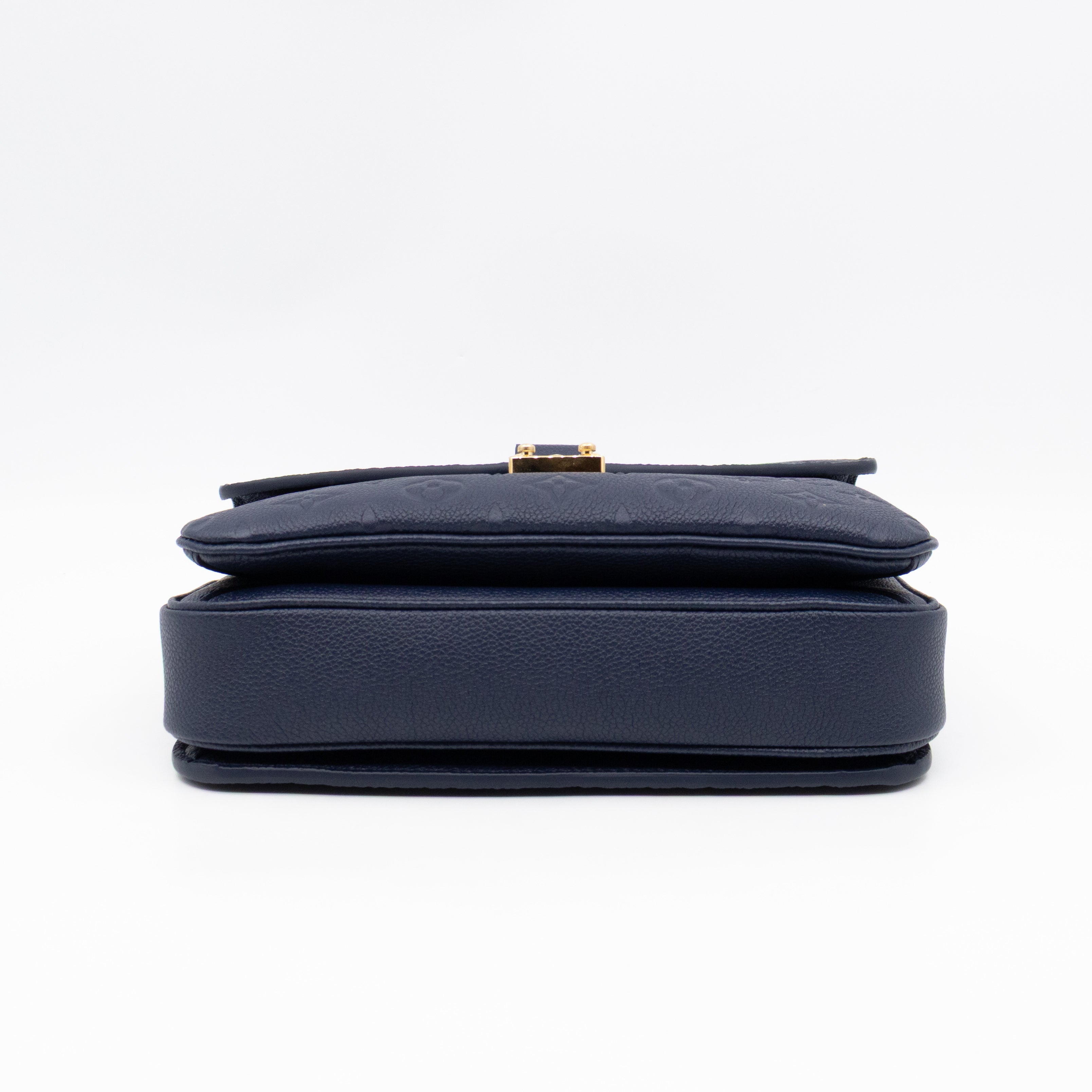Pochette Metis Navy Monogram Empreinte Leather
