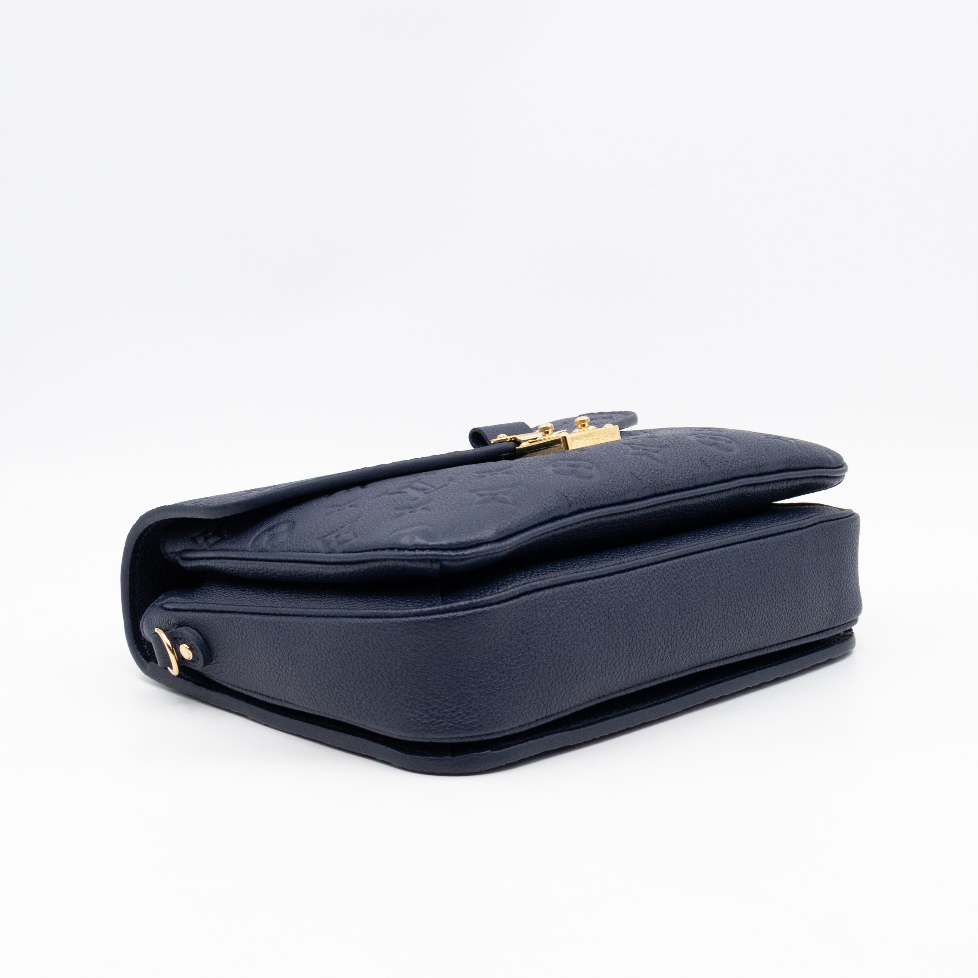 Pochette Metis Navy Monogram Empreinte Leather