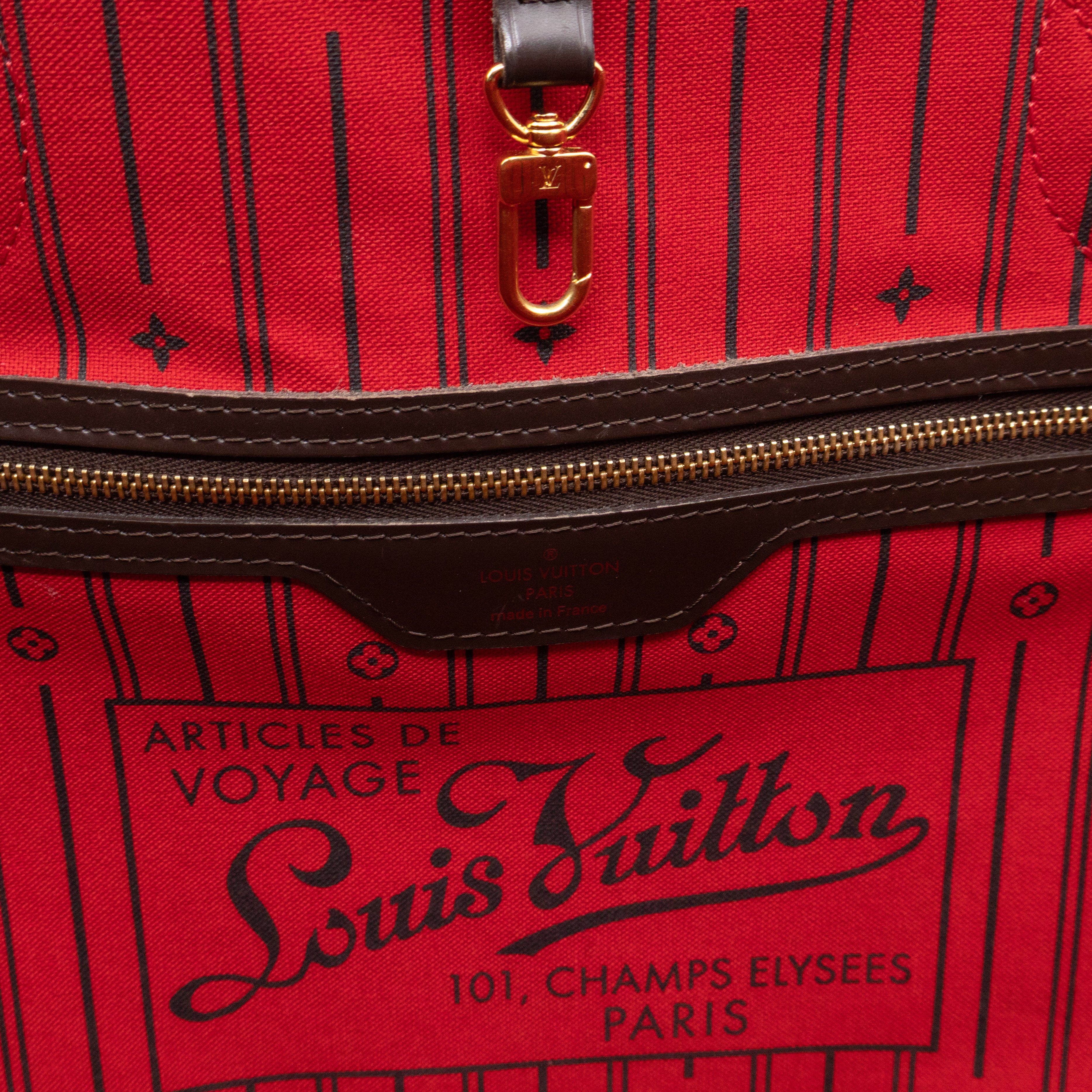 Neverfull GM Damier Ebene