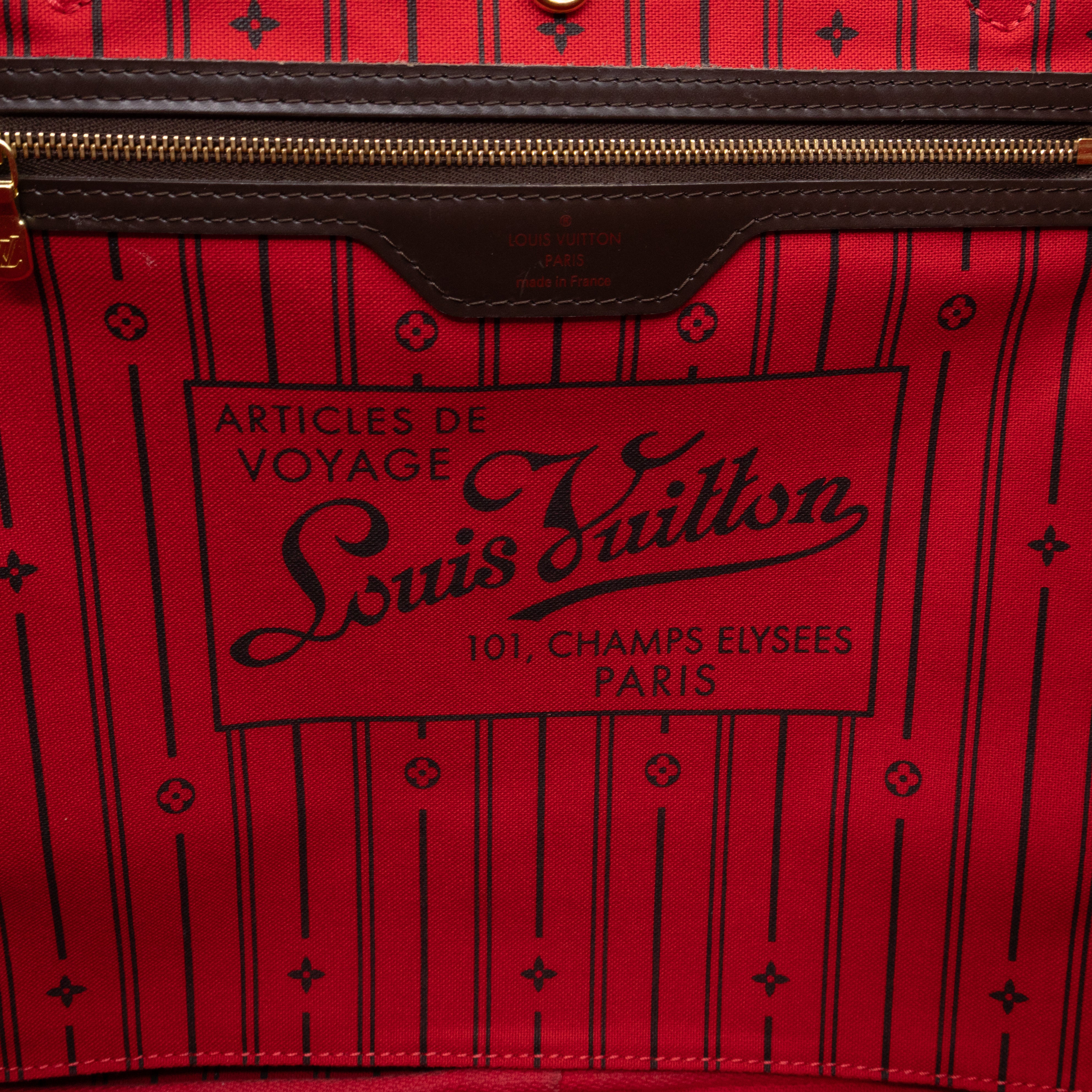 Neverfull GM Damier Ebene