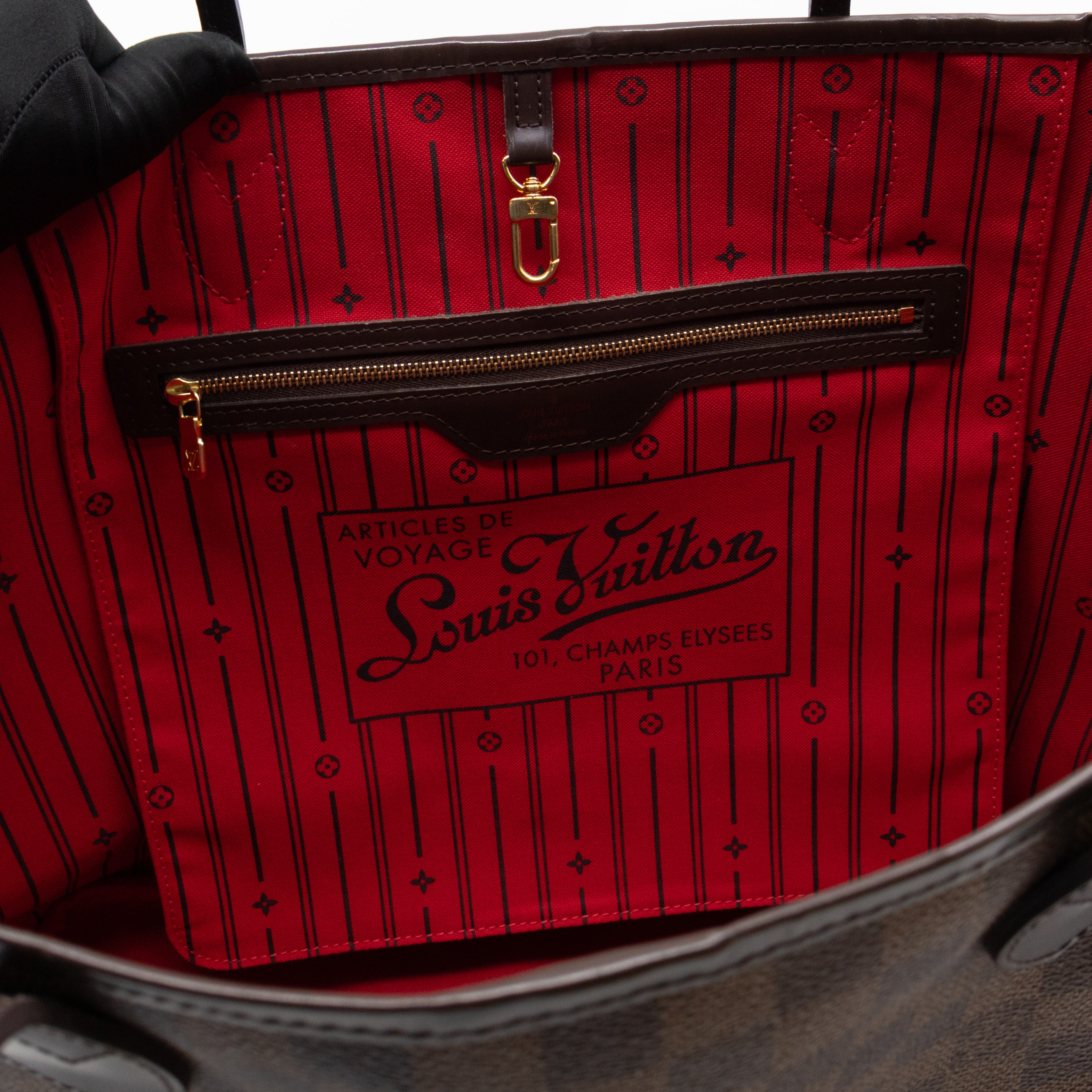 Neverfull GM Damier Ebene