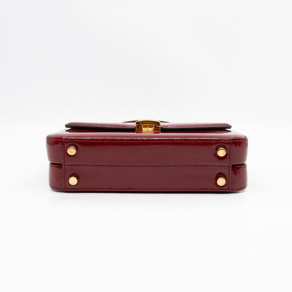 Sylvie 1969 Top Handle Red Patent Leather