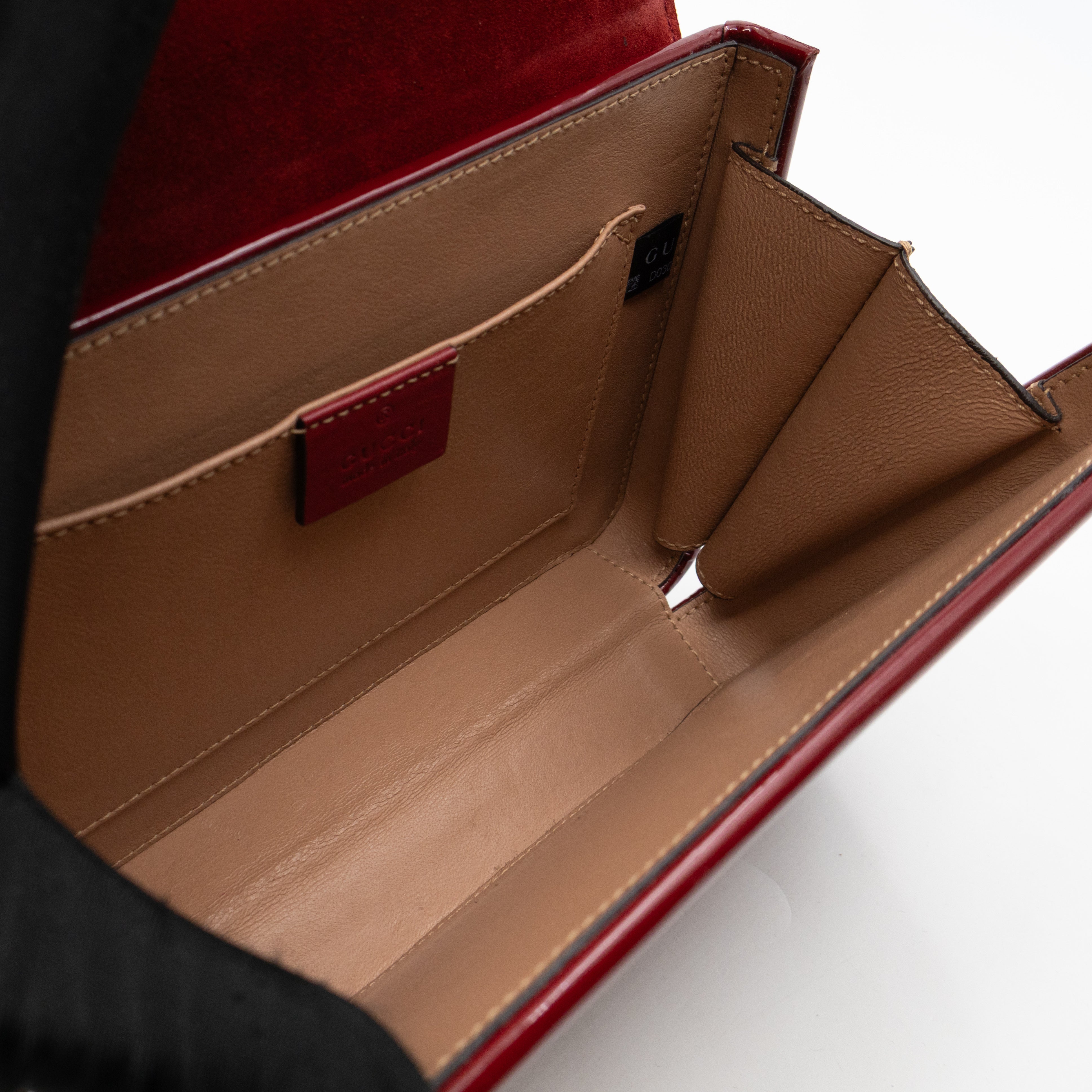 Sylvie 1969 Top Handle Red Patent Leather