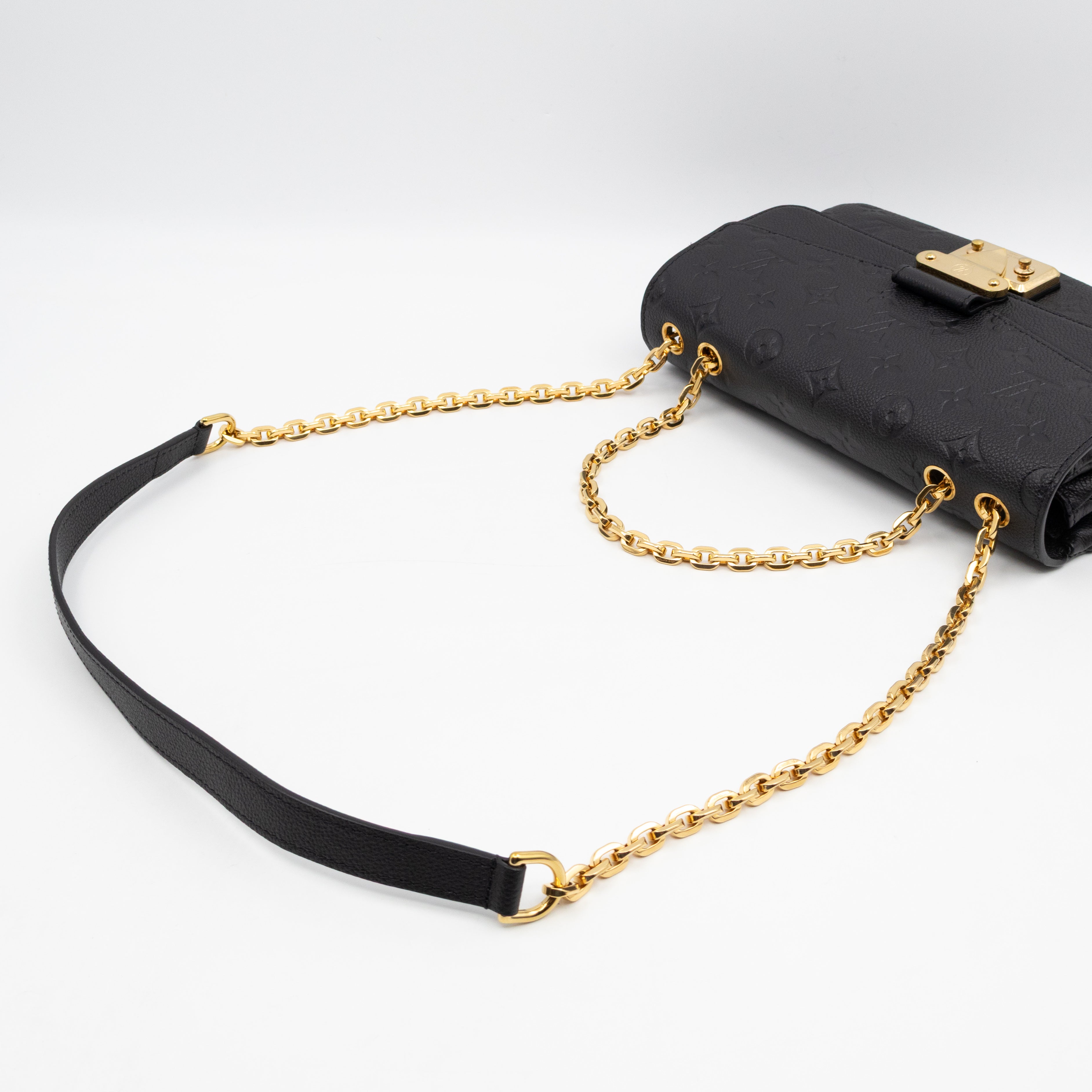 Marceau Black Monogram Empreinte Leather