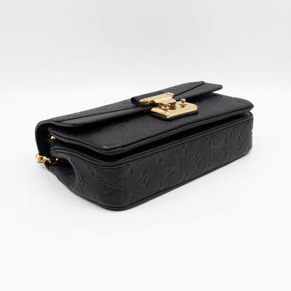 Marceau Black Monogram Empreinte Leather