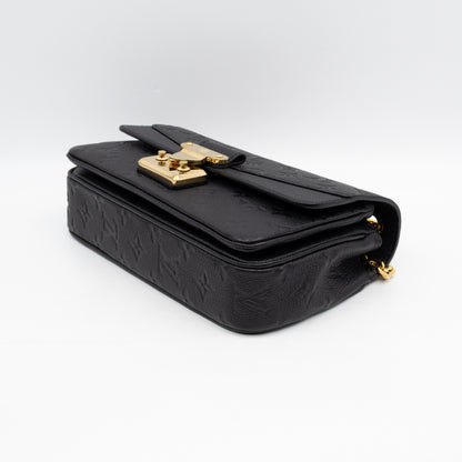 Marceau Black Monogram Empreinte Leather