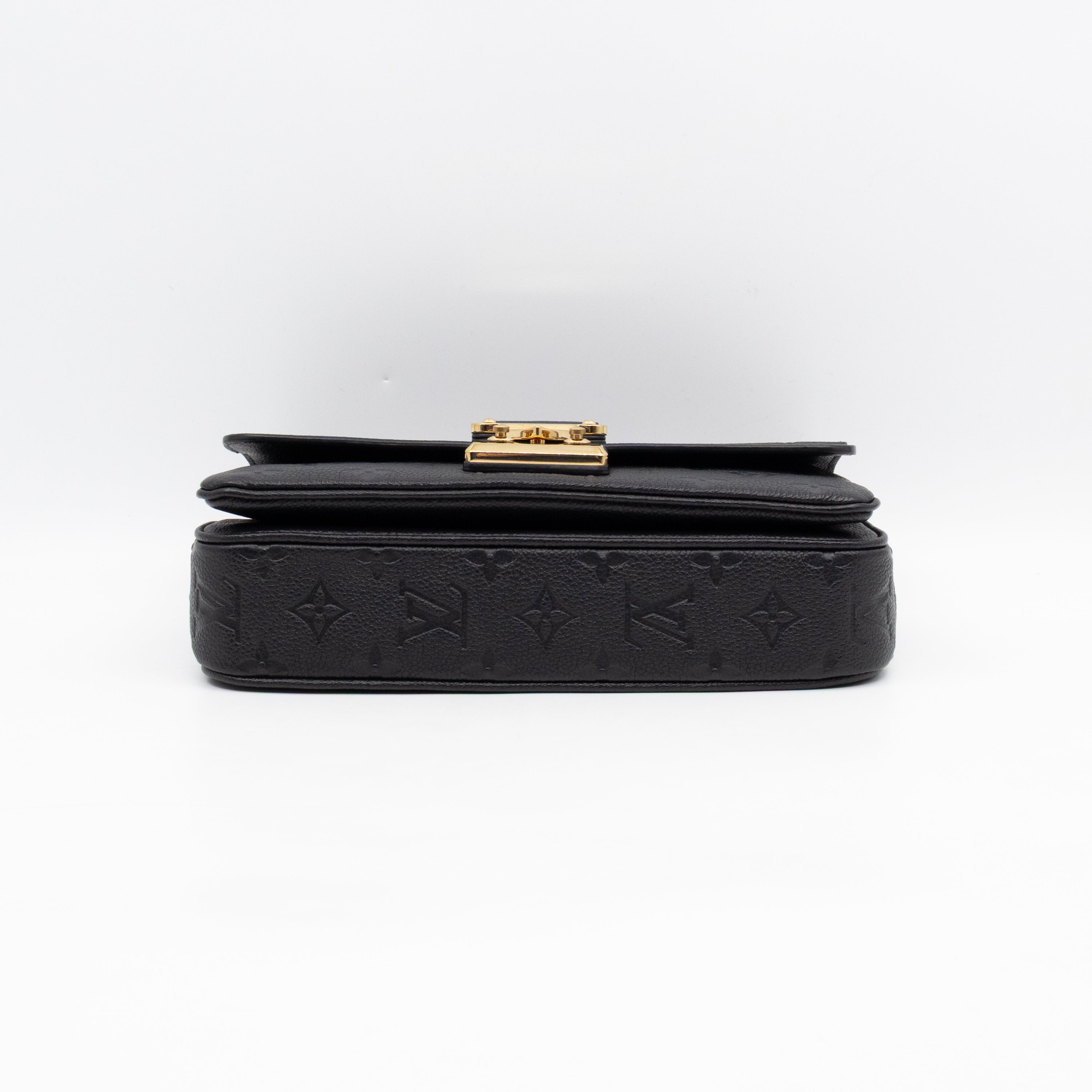 Marceau Black Monogram Empreinte Leather