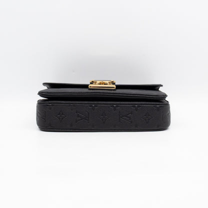 Marceau Black Monogram Empreinte Leather