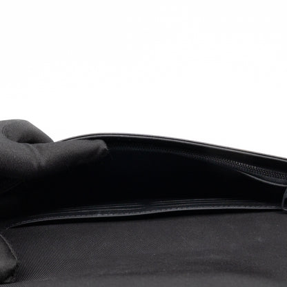 S-lock A4 Pouch Monogram Macassar