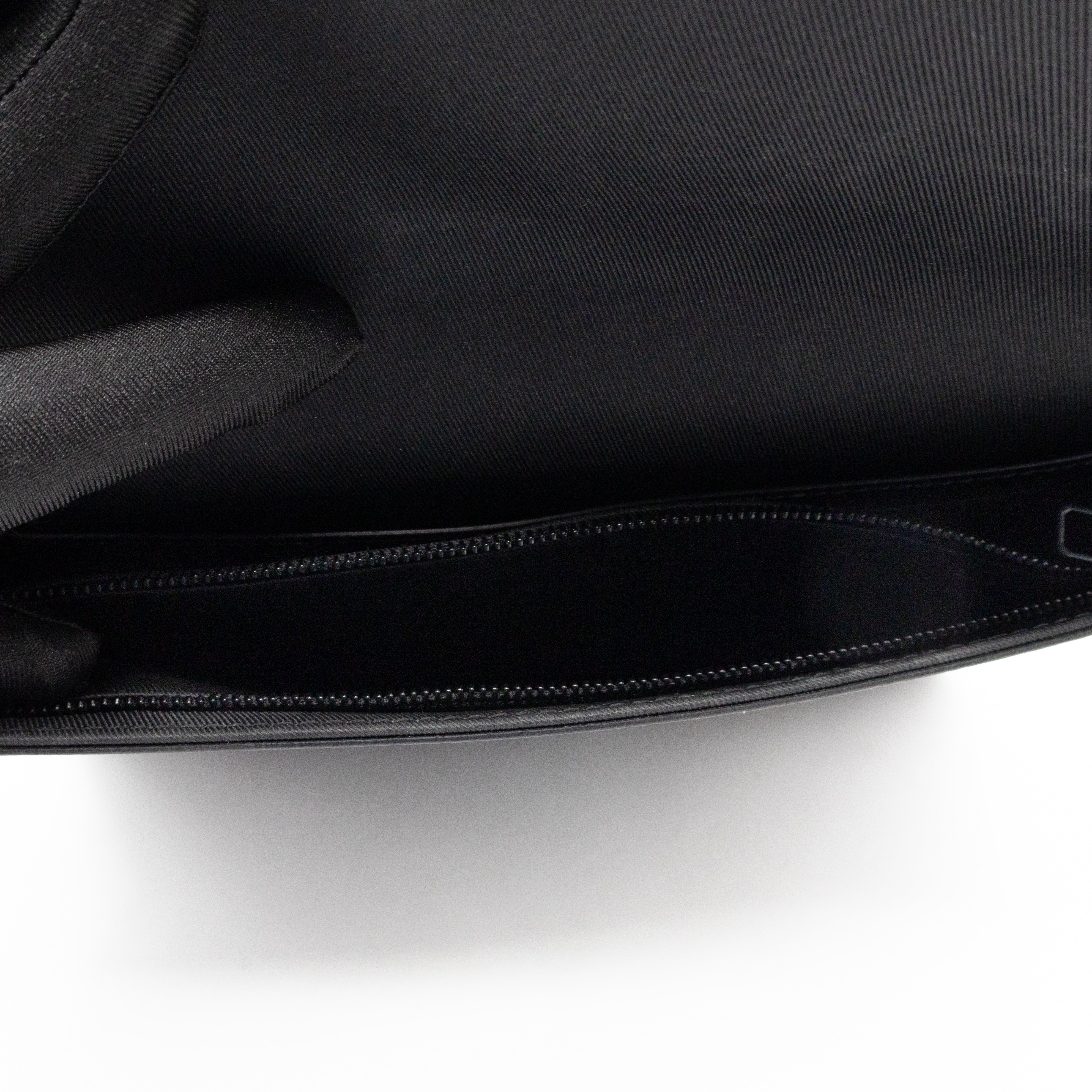 S-lock A4 Pouch Monogram Macassar