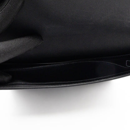 S-lock A4 Pouch Monogram Macassar