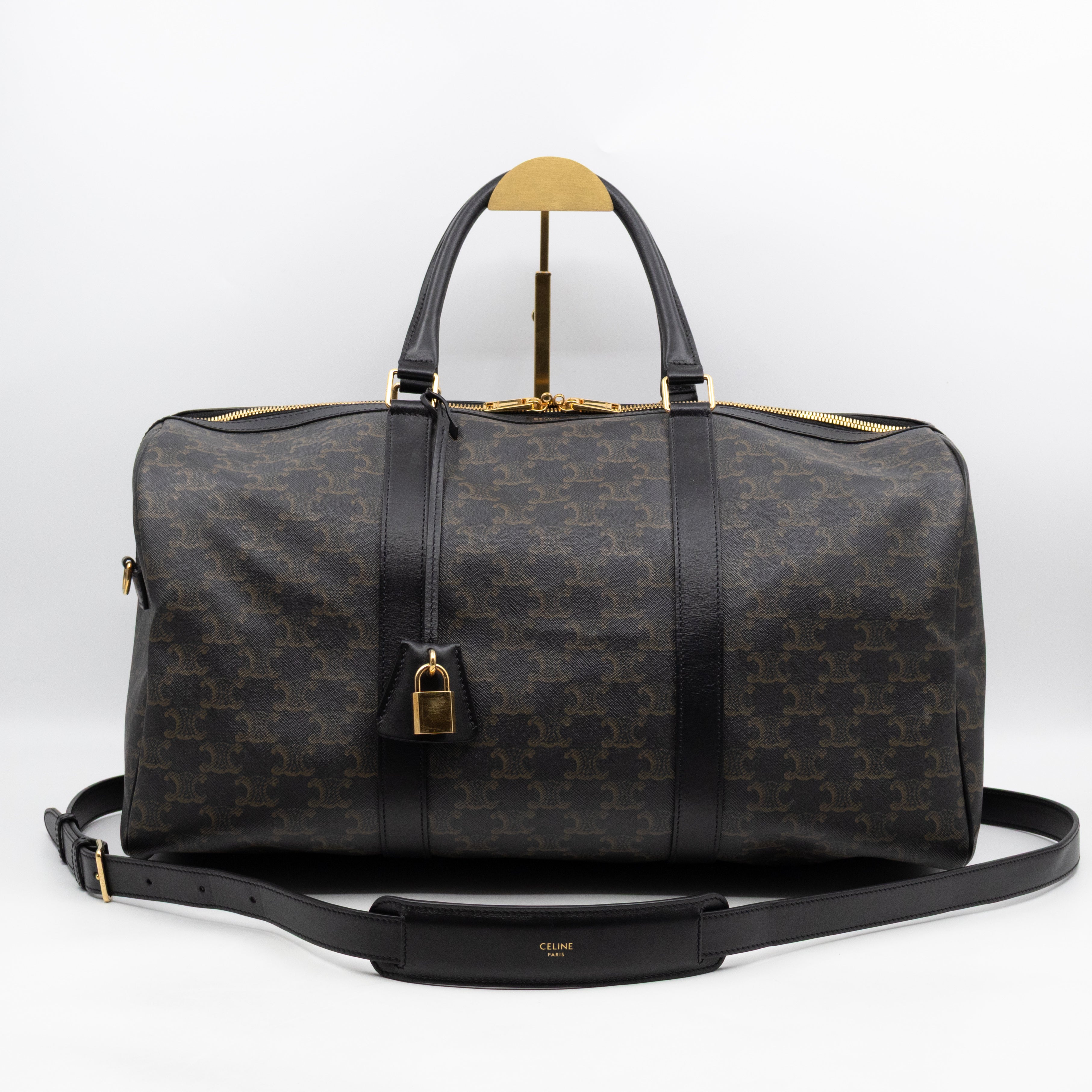 Medium Travel Bag Triomphe Canvas