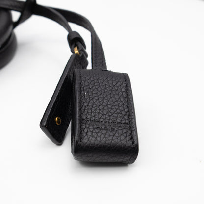 Sac de Jour North South Tote Black Grained Leather