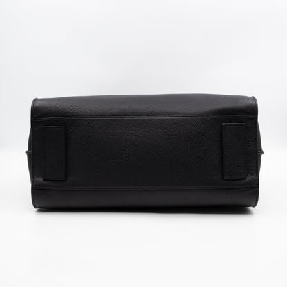 Sac de Jour North South Tote Black Grained Leather