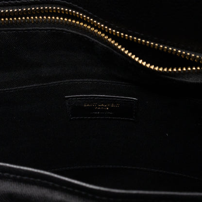 Sac de Jour North South Tote Black Grained Leather