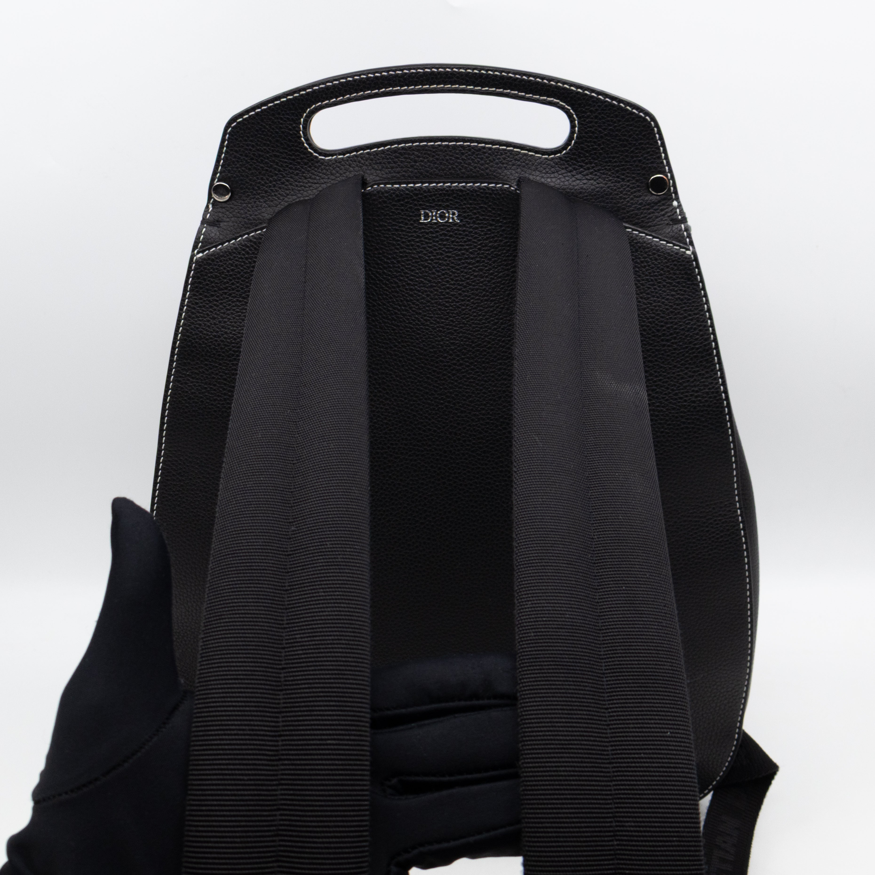 Gallop Backpack Black Leather