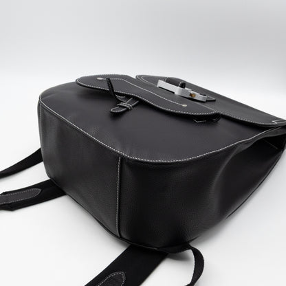 Gallop Backpack Black Leather