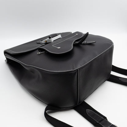 Gallop Backpack Black Leather