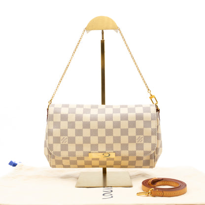Favorite MM Damier Azur