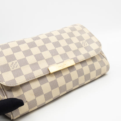 Favorite MM Damier Azur