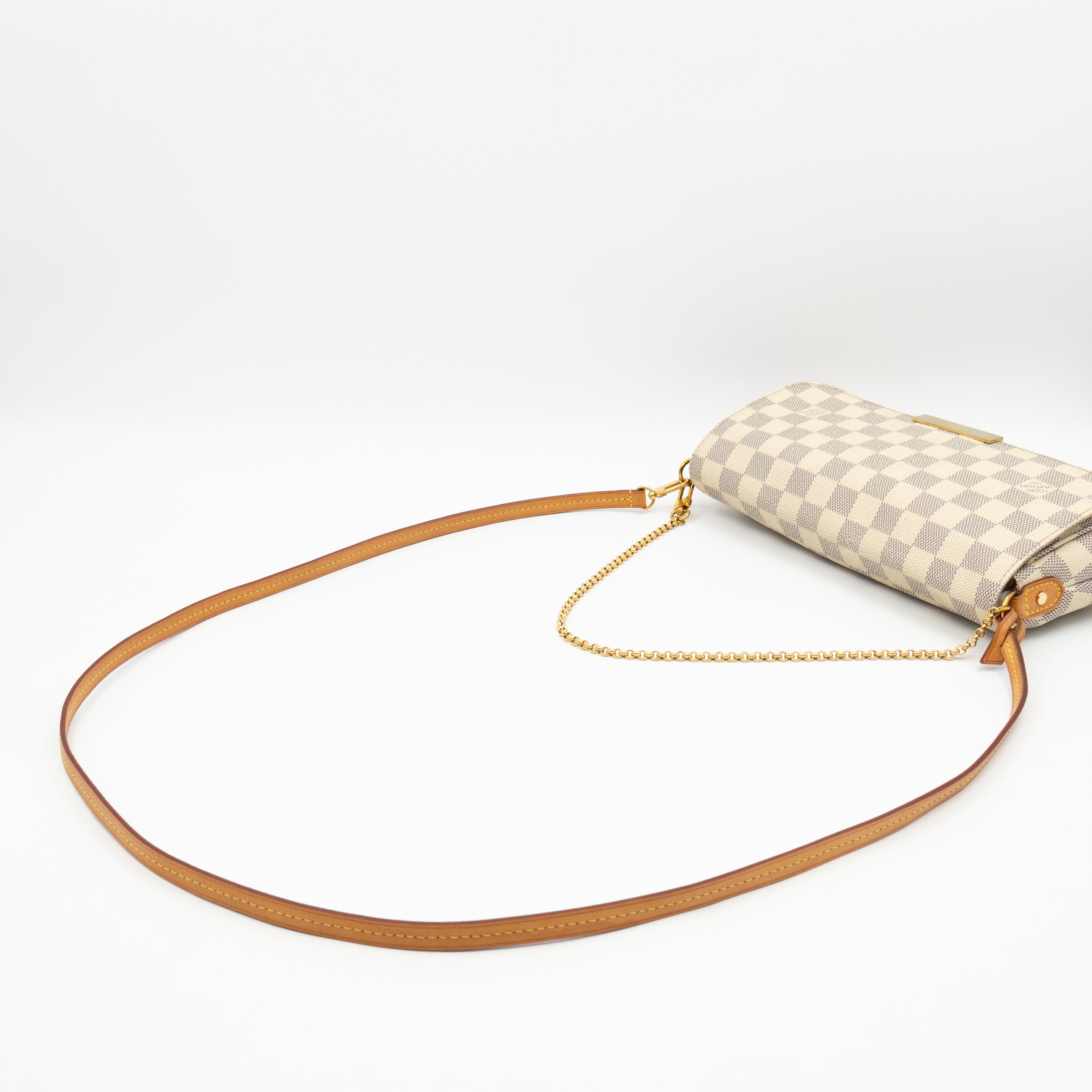 Favorite MM Damier Azur