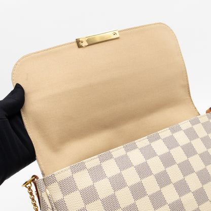 Favorite MM Damier Azur