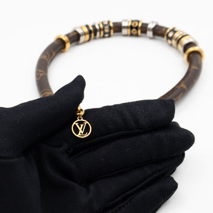 Wild LV Strass Necklace Monogram