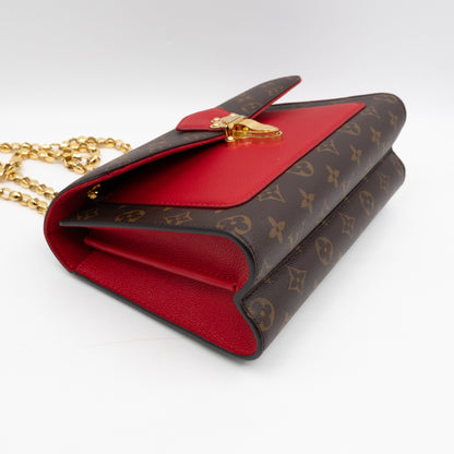 Victoire Monogram Red