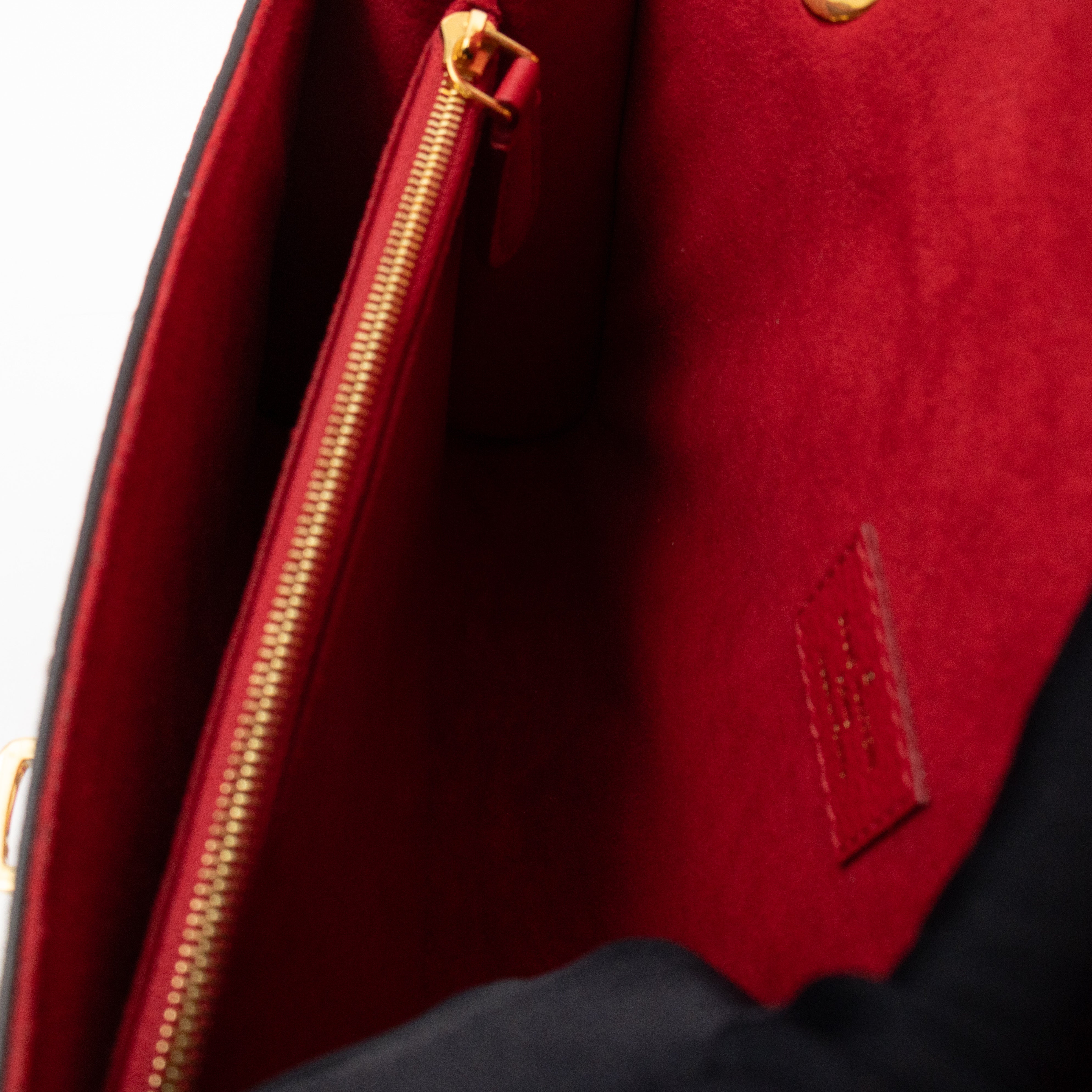 Victoire Monogram Red