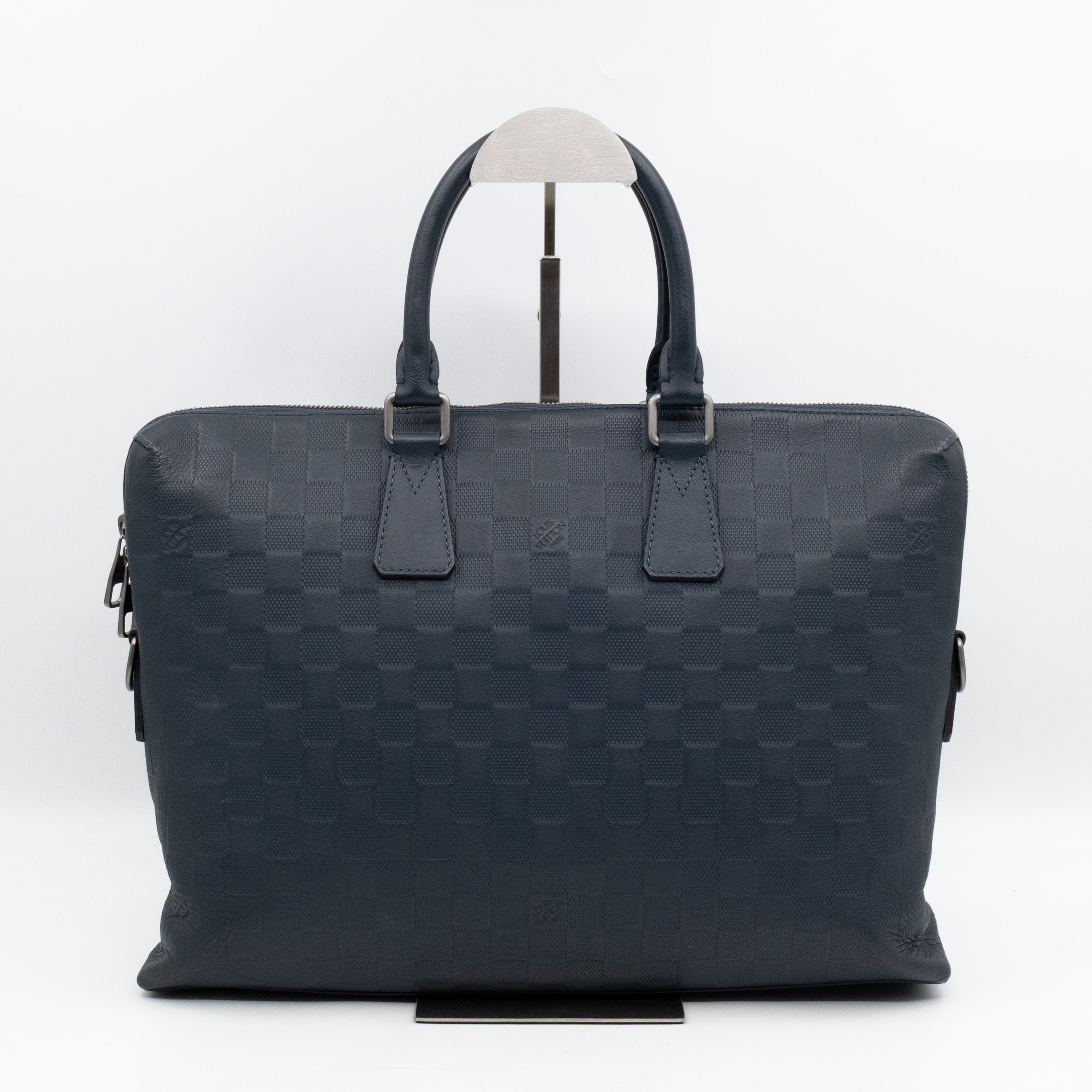 Porte Documents Voyage PM Briefcase Damier Infini Leather Glace