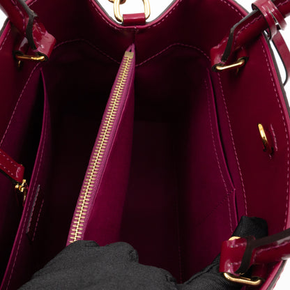 Montaigne MM Fuchsia Vernis