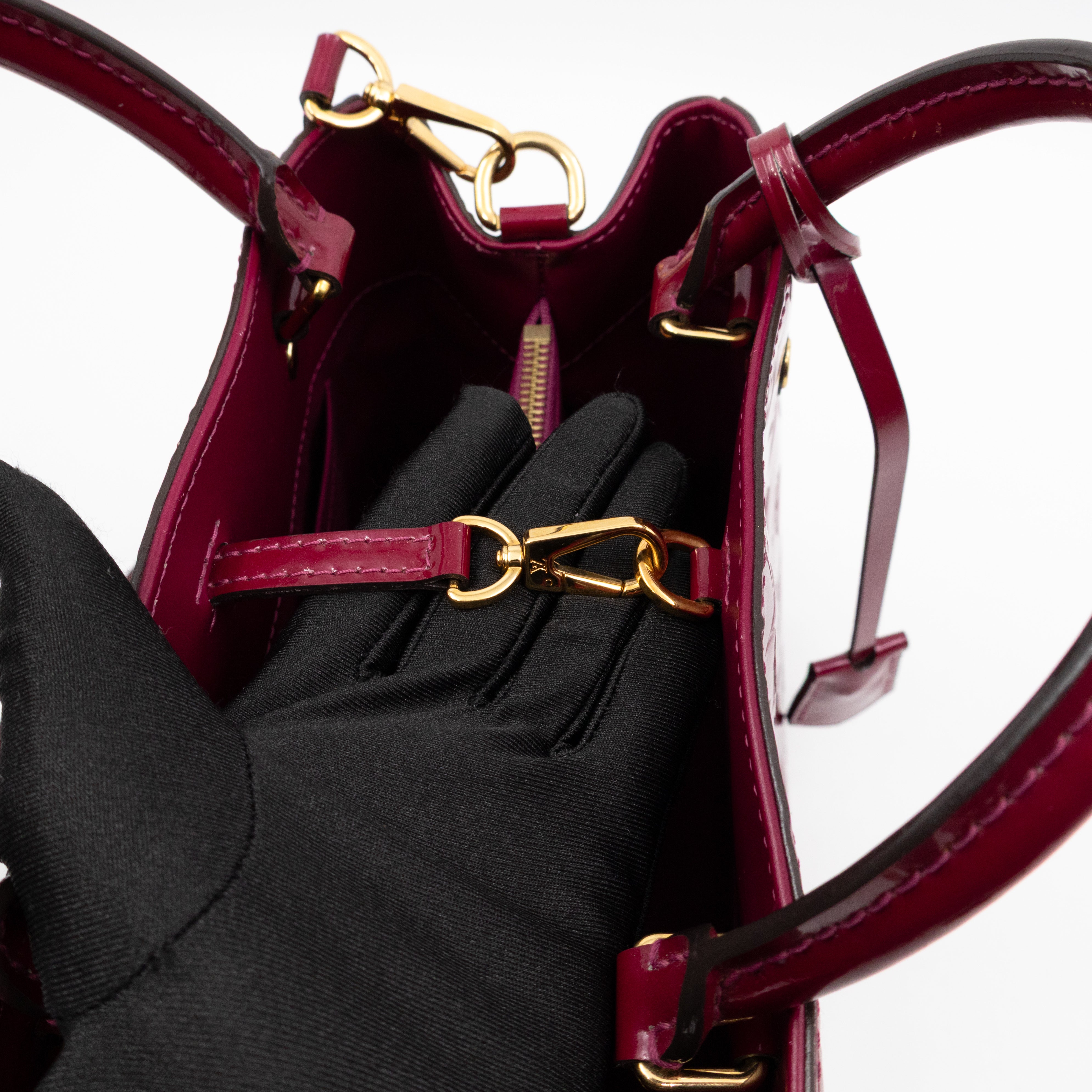 Montaigne MM Fuchsia Vernis