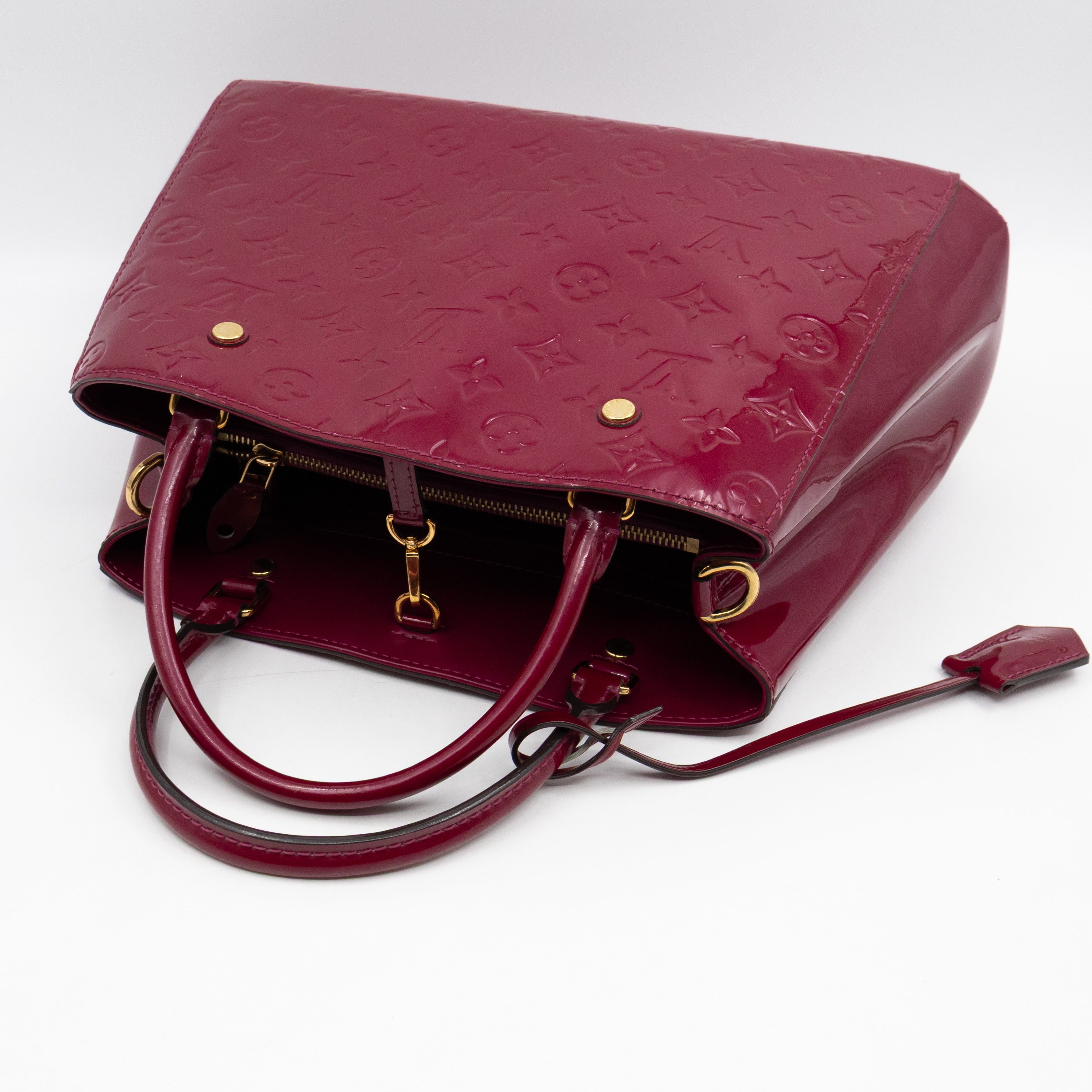 Montaigne MM Fuchsia Vernis