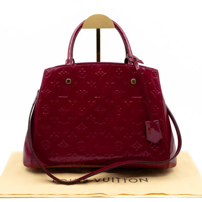 Montaigne MM Fuchsia Vernis