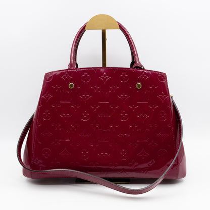 Montaigne MM Fuchsia Vernis