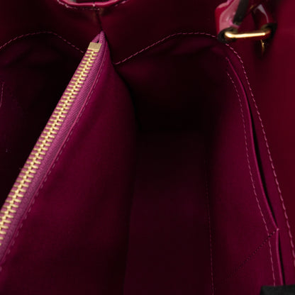 Montaigne MM Fuchsia Vernis